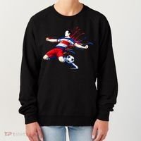 Costa Rica Soccer Player Rican National Flag Women's Sweatshirt thumb 0