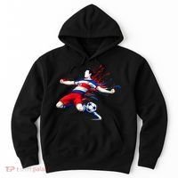 Costa Rica Soccer Player Rican National Flag Hoodie thumb 0