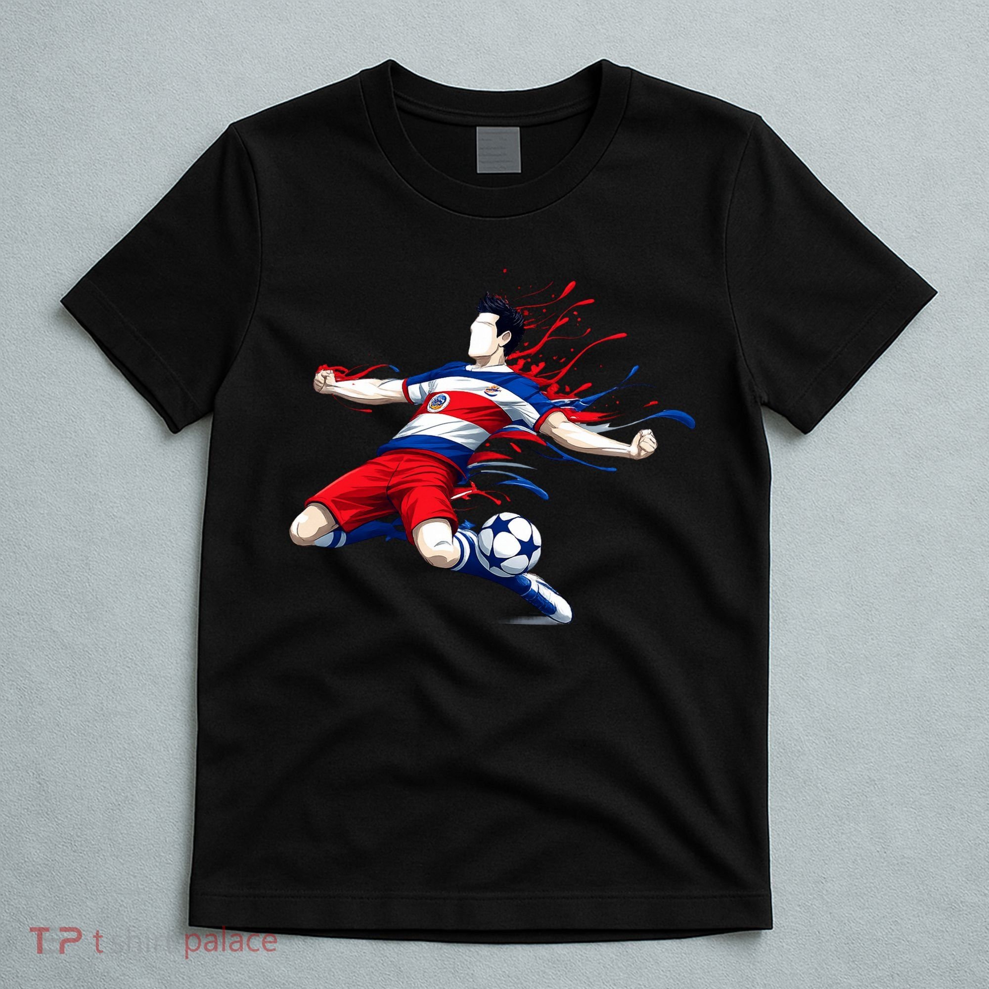 Costa Rica Soccer Player Rican National Flag T-Shirt