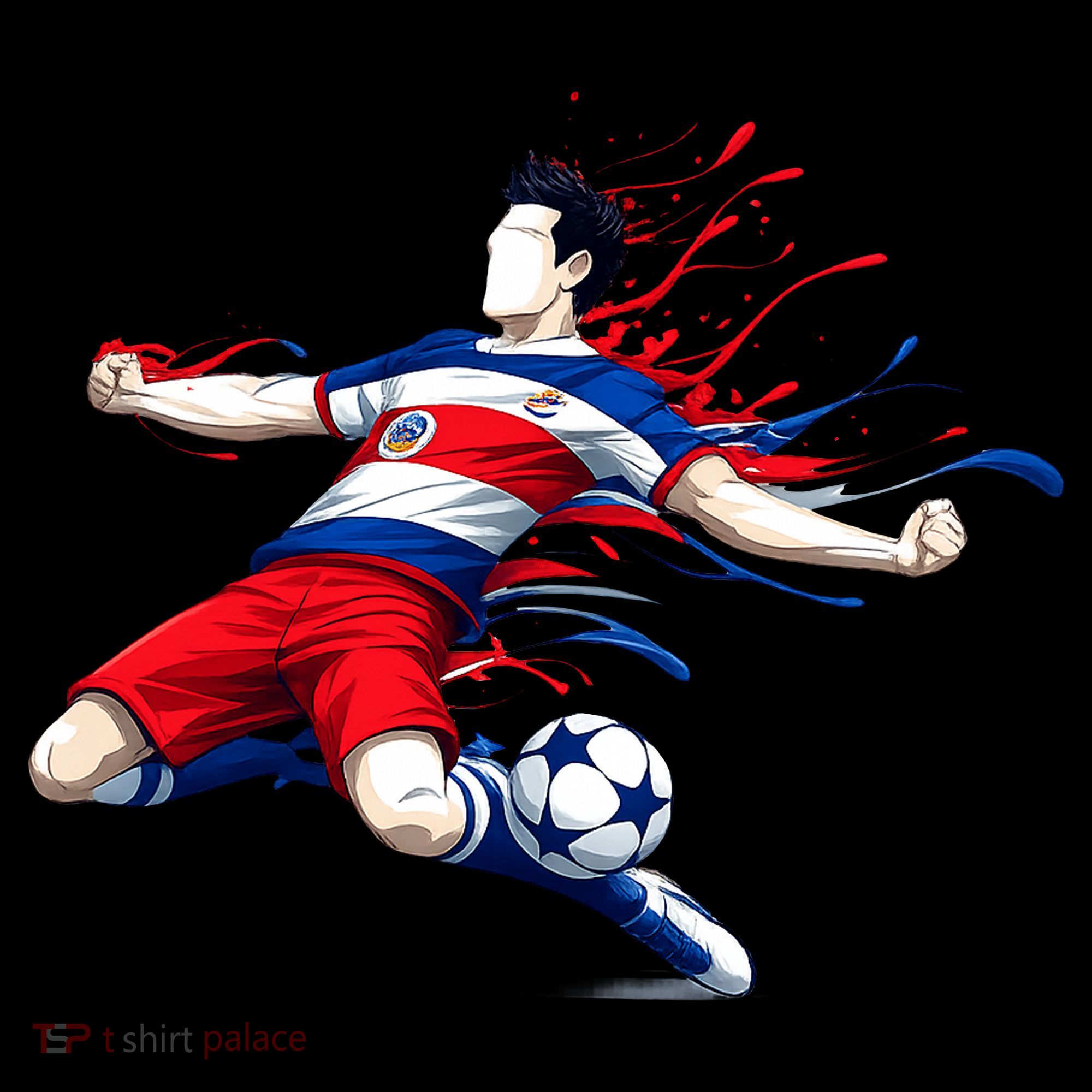 Costa Rica Soccer Player Rican National Flag Coffee Mug