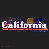 California Retro Summer Paradise Women's Sweatshirt thumb 2