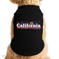 California Retro Summer Paradise Doggie Tank thumb 0