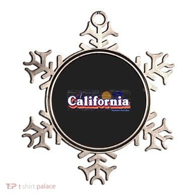 California Retro Summer Paradise Ornament