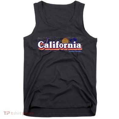 California Retro Summer Paradise Tank Top