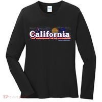 California Retro Summer Paradise Women's Long Sleeve Shirt thumb 0