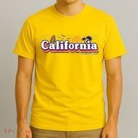 California Retro Summer Paradise T-Shirt thumb 3