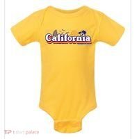 California Retro Summer Paradise Baby Bodysuit thumb 0