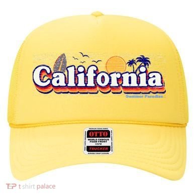 California Retro Summer Paradise Hat