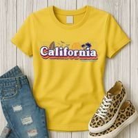 California Retro Summer Paradise Women's T-Shirt thumb 3