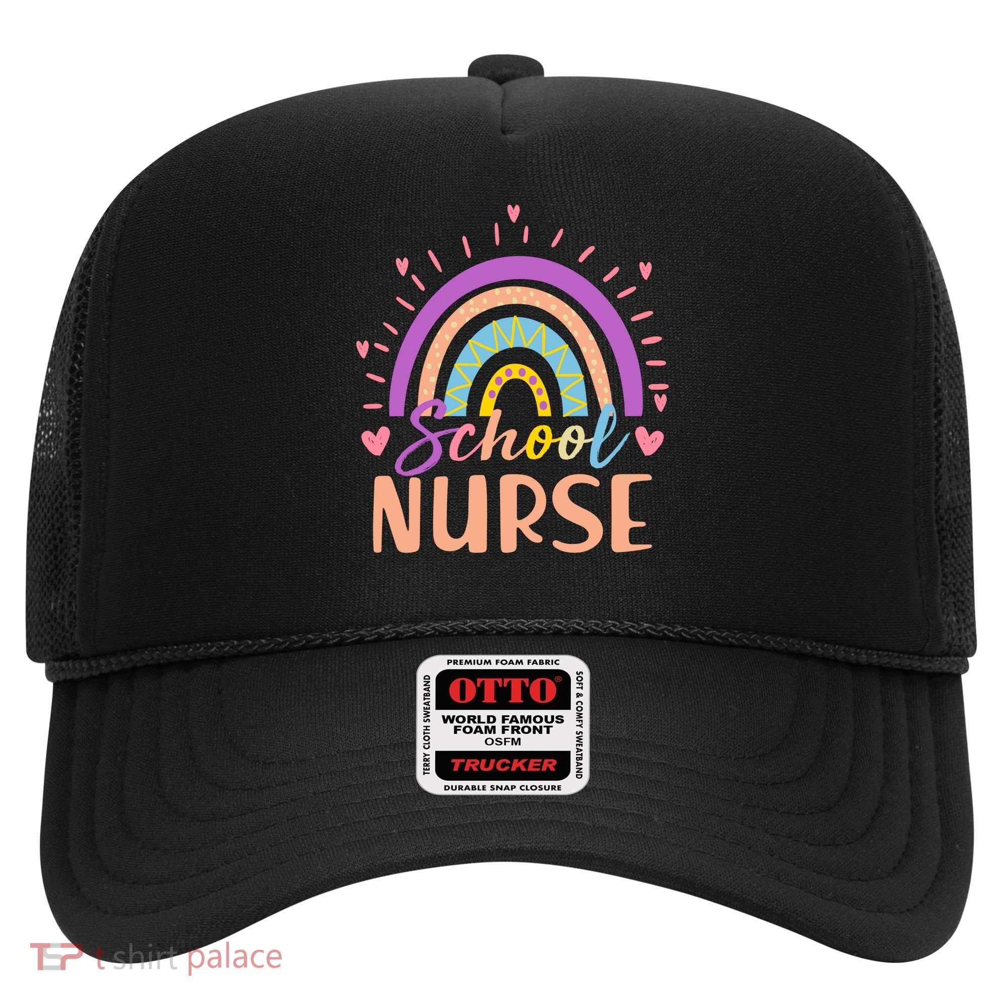 Cute Rainbow School Nurse Hat