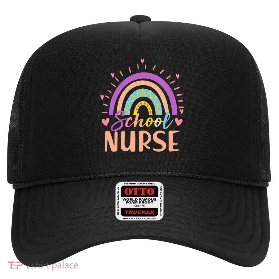 Cute Rainbow School Nurse Hat