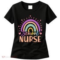 Cute Rainbow School Nurse Women's T-Shirt thumb 0