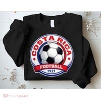 Costa Rica Soccer Ball Football 1921 Sweatshirt thumb 2