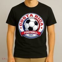 Costa Rica Soccer Ball Football 1921 T-Shirt thumb 3