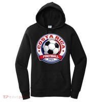 Costa Rica Soccer Ball Football 1921 Women's Hoodie thumb 0