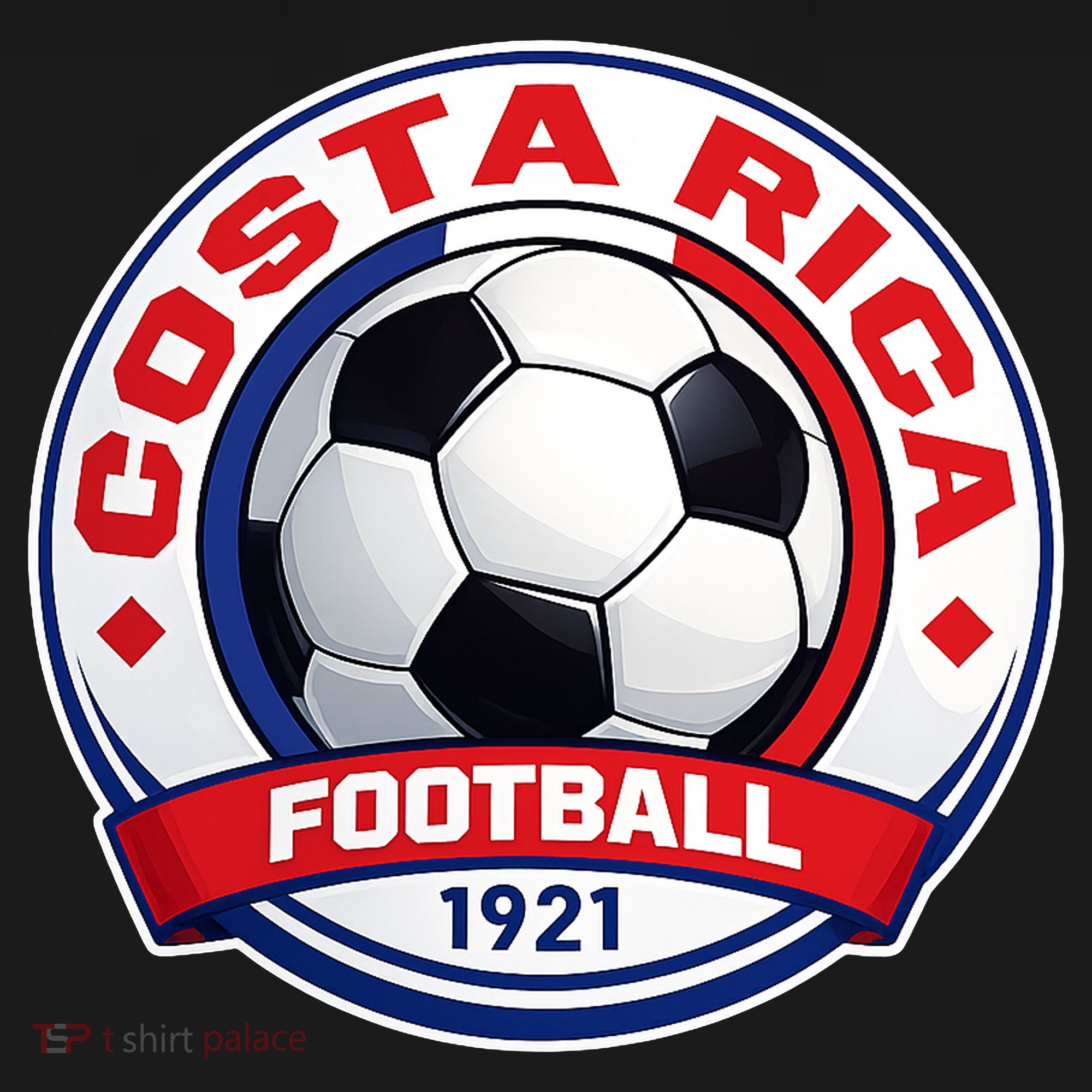Costa Rica Soccer Ball Football 1921 Baby Bodysuit