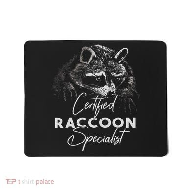 Certified Raccoon Specialist Mousepad
