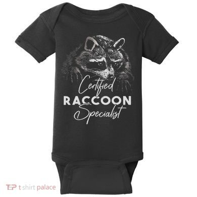 Certified Raccoon Specialist Baby Bodysuit
