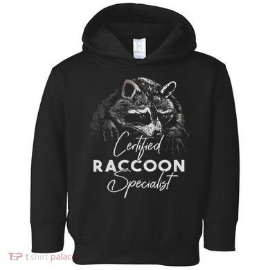 Certified Raccoon Specialist Toddler Hoodie