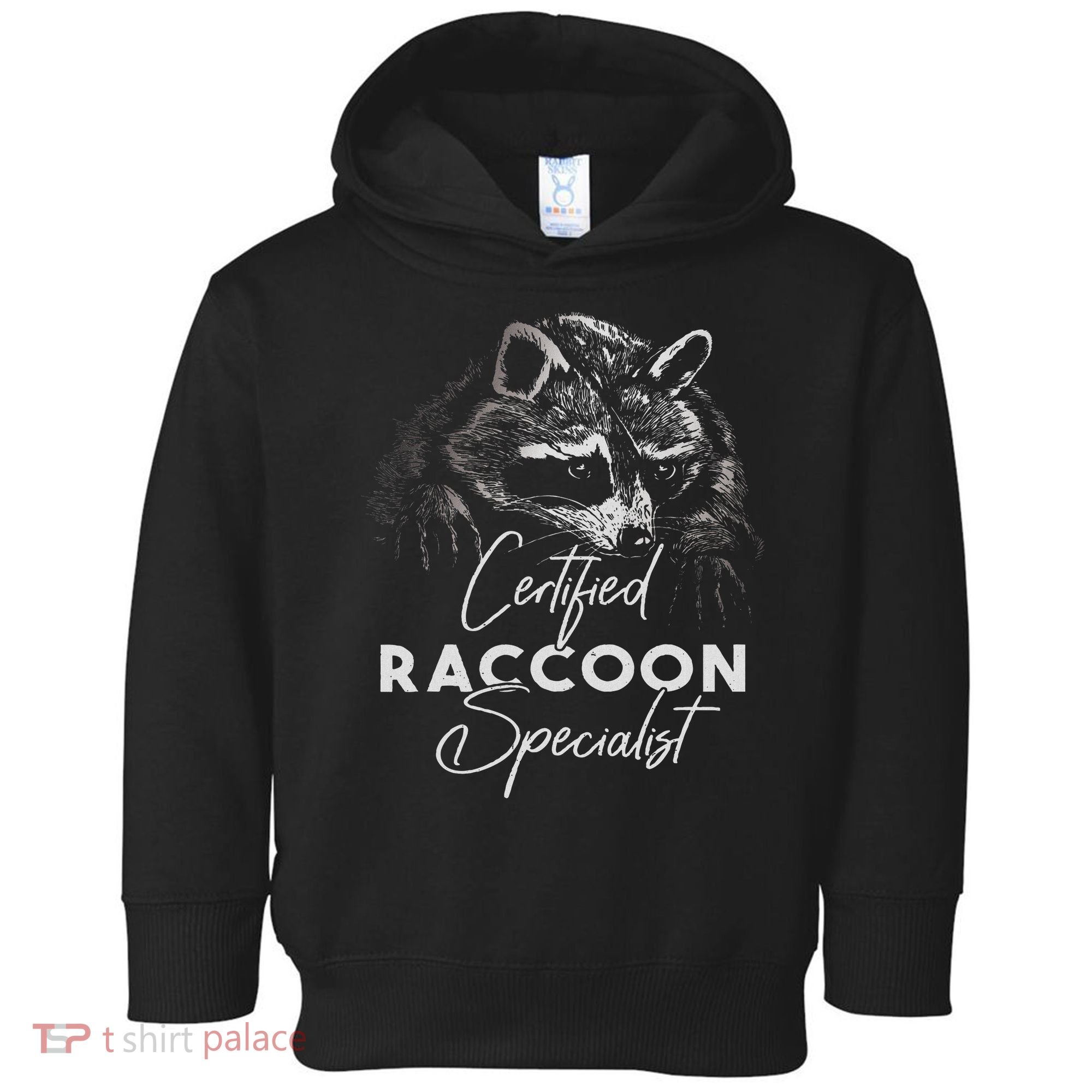 Certified Raccoon Specialist Toddler Hoodie
