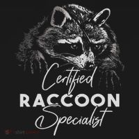 Certified Raccoon Specialist Kids Sweatshirt thumb 2