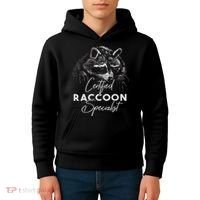 Certified Raccoon Specialist Kids Hoodie thumb 4