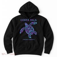 Costa Rica Sea Turtle Girls Hoodie thumb 0