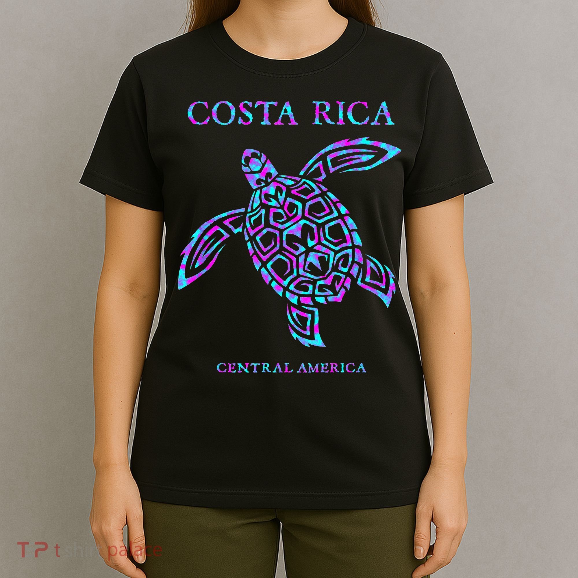 Costa Rica Sea Turtle Girls T-Shirt