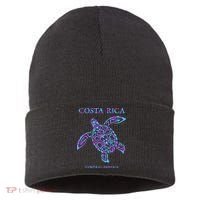 Costa Rica Sea Turtle Girls Sustainable Knit Beanie thumb 0