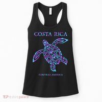 Costa Rica Sea Turtle Girls Women's Tank Top thumb 0