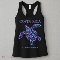 Costa Rica Sea Turtle Girls Women's Tank Top thumb 3