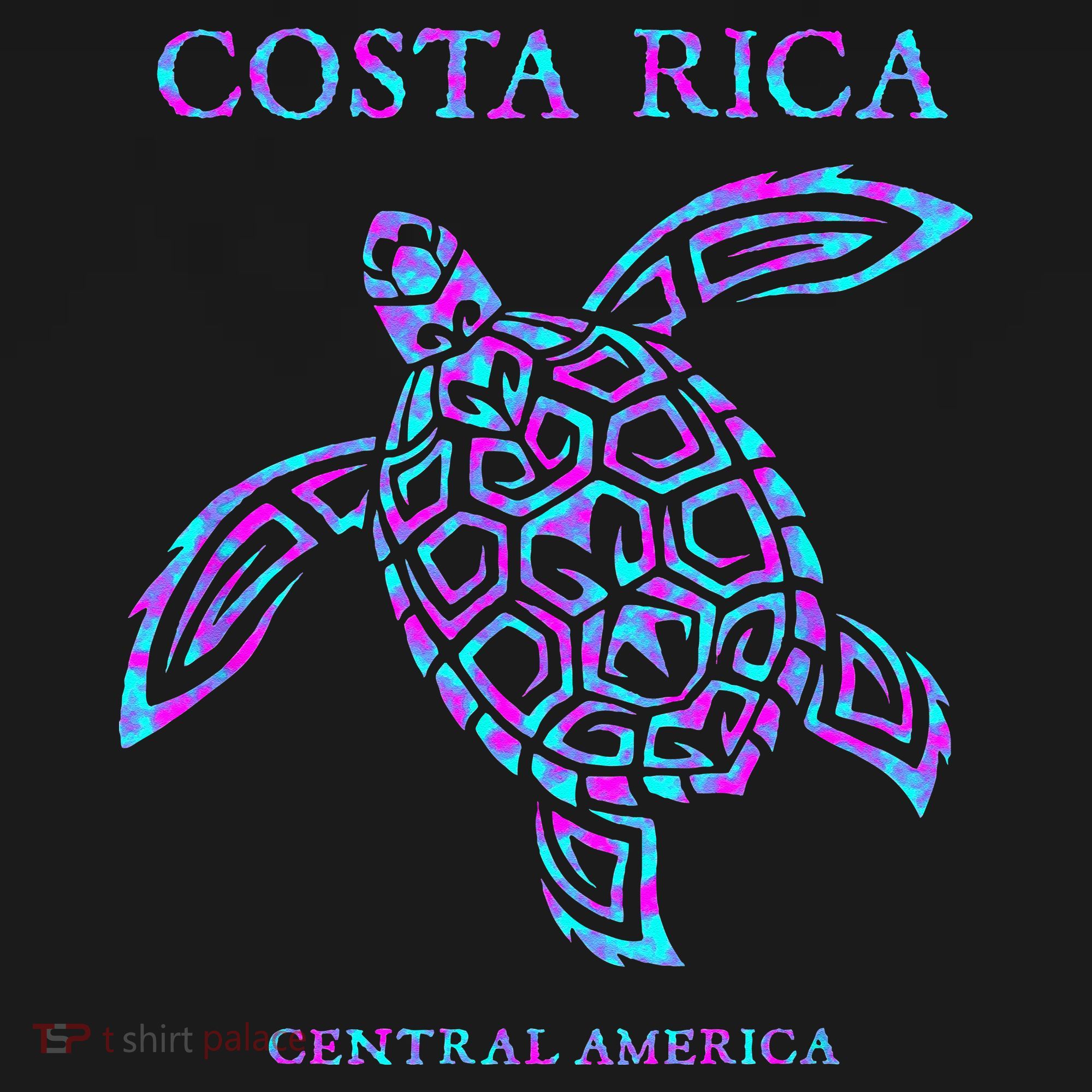 Costa Rica Sea Turtle Girls Women's Tank Top