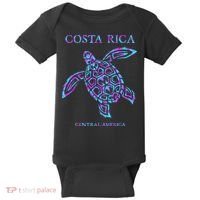 Costa Rica Sea Turtle Girls Baby Bodysuit thumb 0