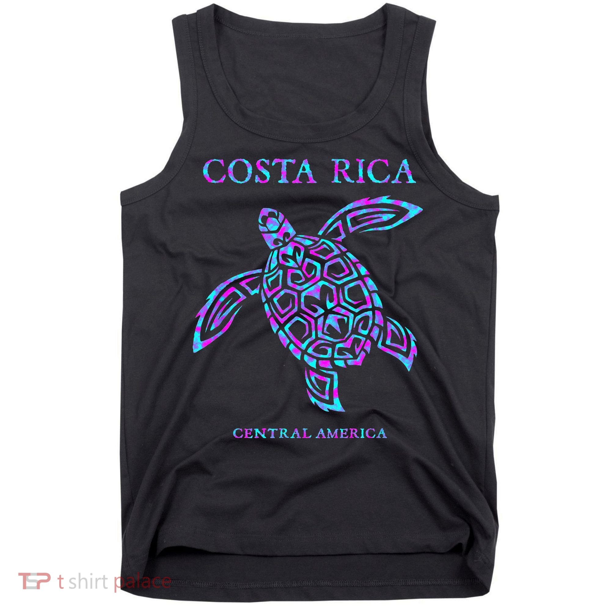 Costa Rica Sea Turtle Girls Tank Top