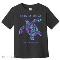 Costa Rica Sea Turtle Girls Toddler T-Shirt thumb 0