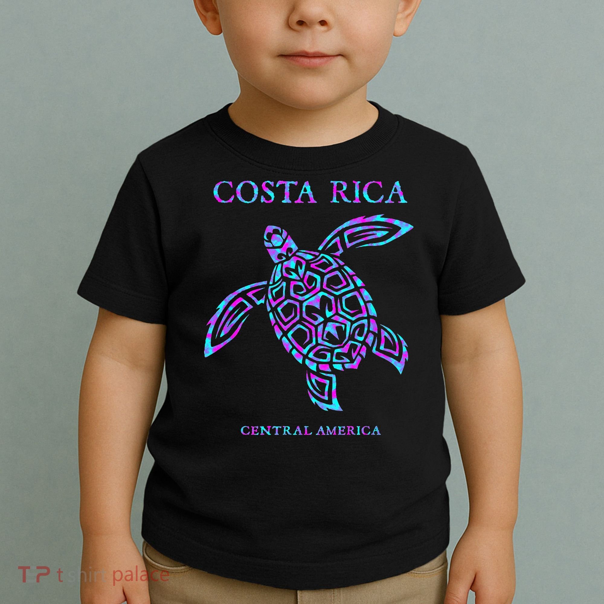 Costa Rica Sea Turtle Girls Toddler T-Shirt