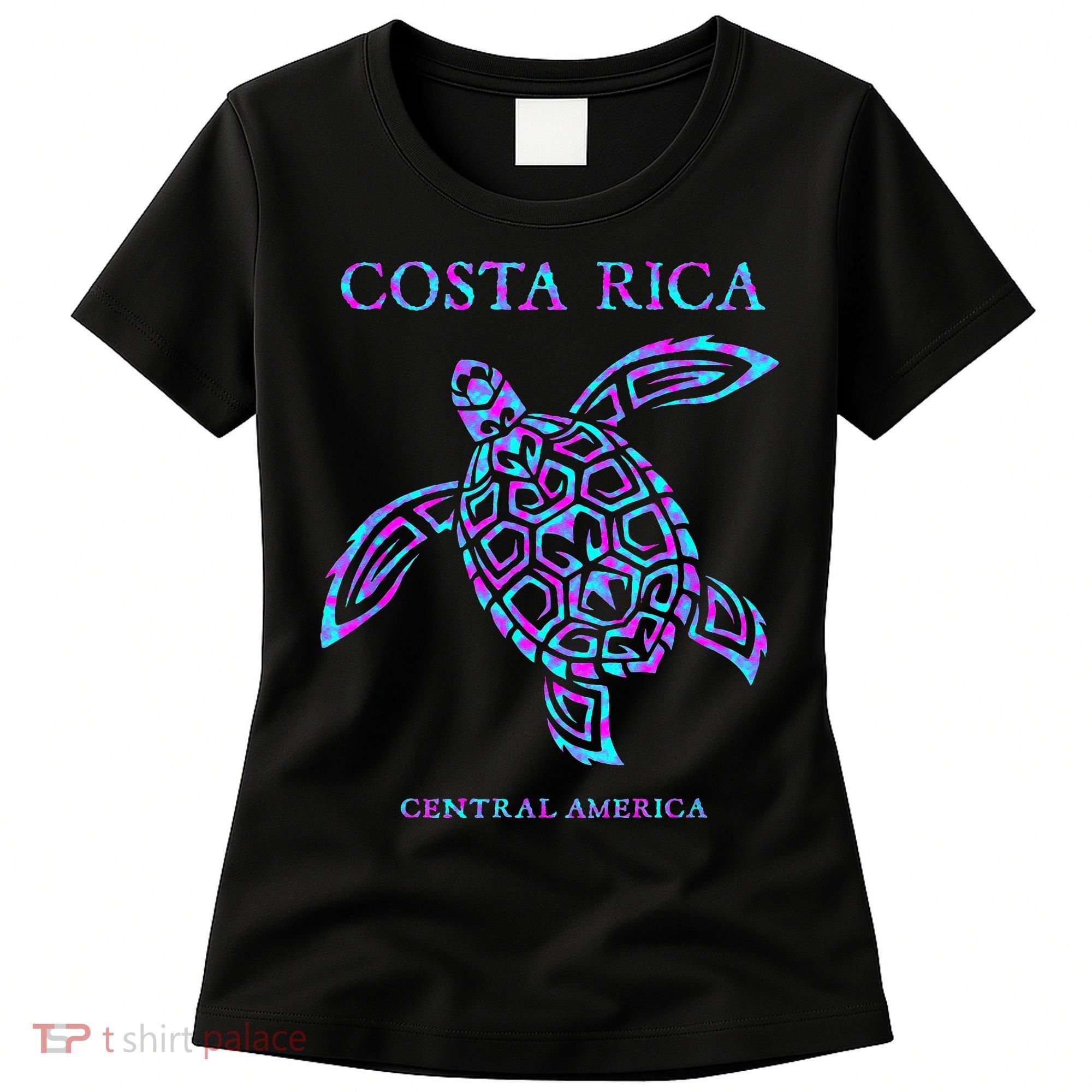 Costa Rica Sea Turtle Girls Women's T-Shirt