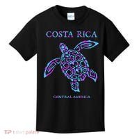 Costa Rica Sea Turtle Girls Kids T-Shirt thumb 0