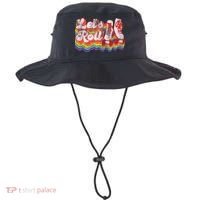Cool Roller Skating Skate Girl 1970S Retro Bucket Hat thumb 0