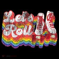 Cool Roller Skating Skate Girl 1970S Retro Women's Hoodie thumb 2