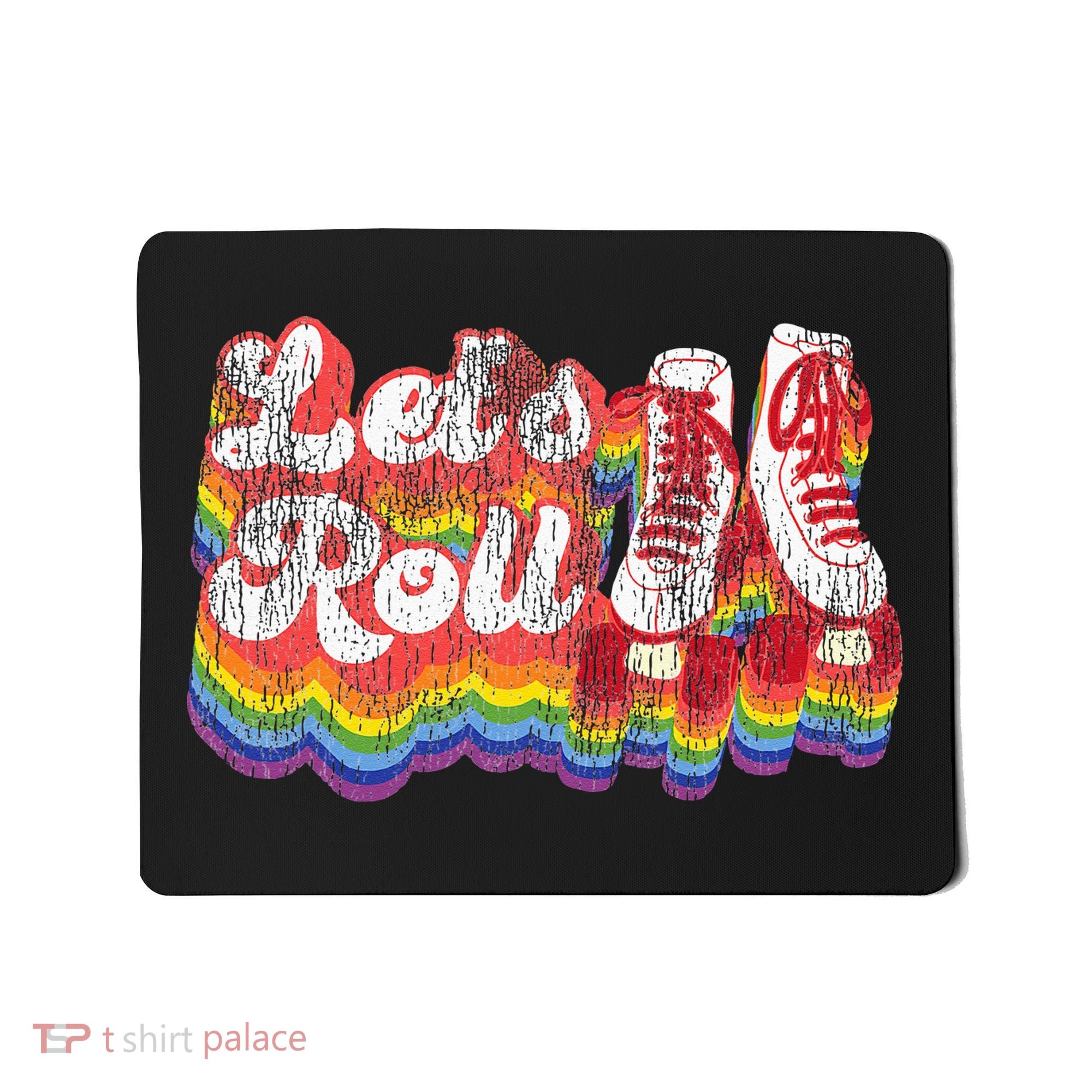 Cool Roller Skating Skate Girl 1970S Retro Mousepad