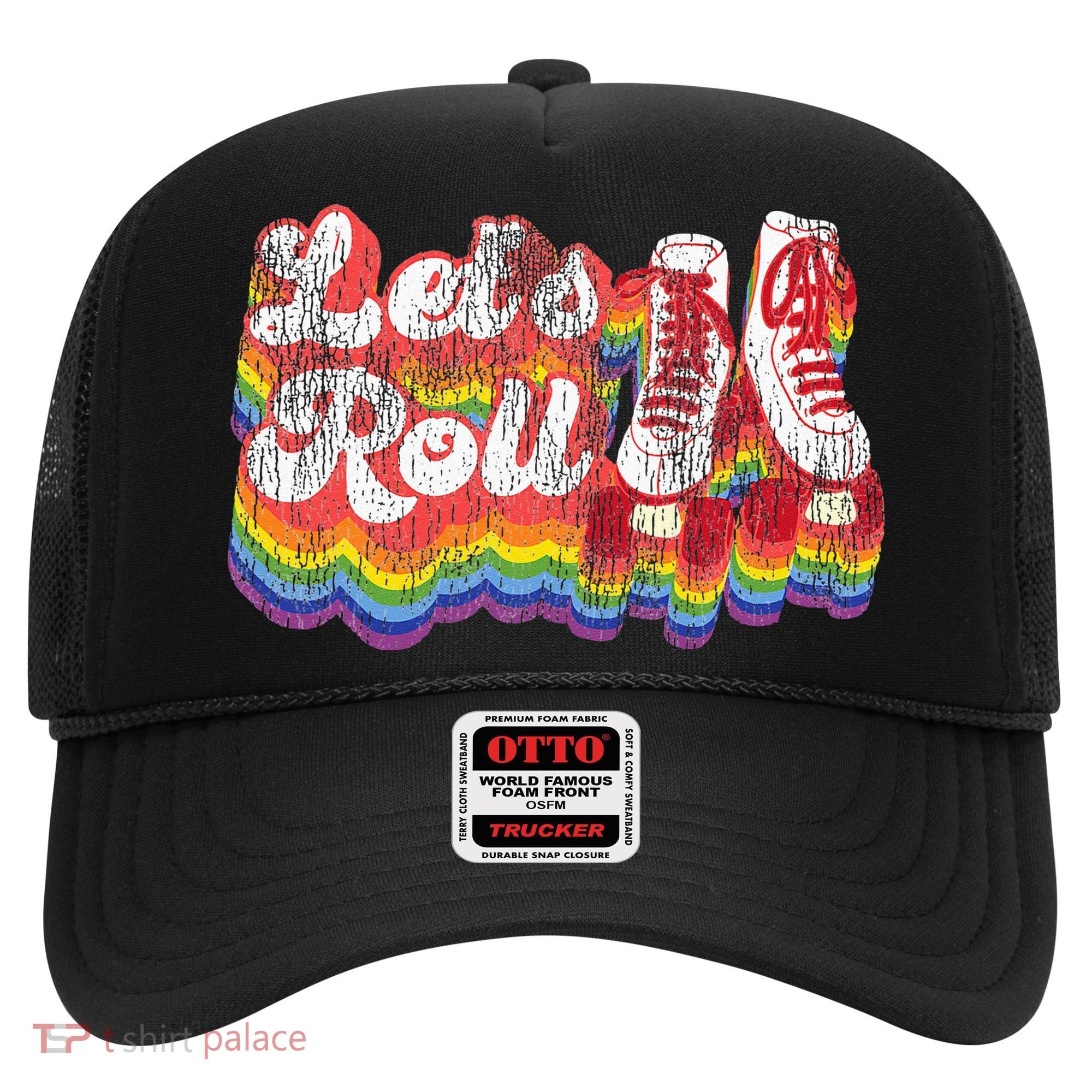 Cool Roller Skating Skate Girl 1970S Retro Hat