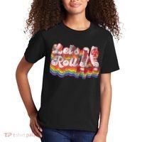 Cool Roller Skating Skate Girl 1970S Retro Kids T-Shirt thumb 2