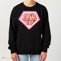 Cute Retro Super Mom Gift For Mother Women's Sweatshirt thumb 0