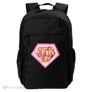 Cute Retro Super Mom Gift For Mother Backpack