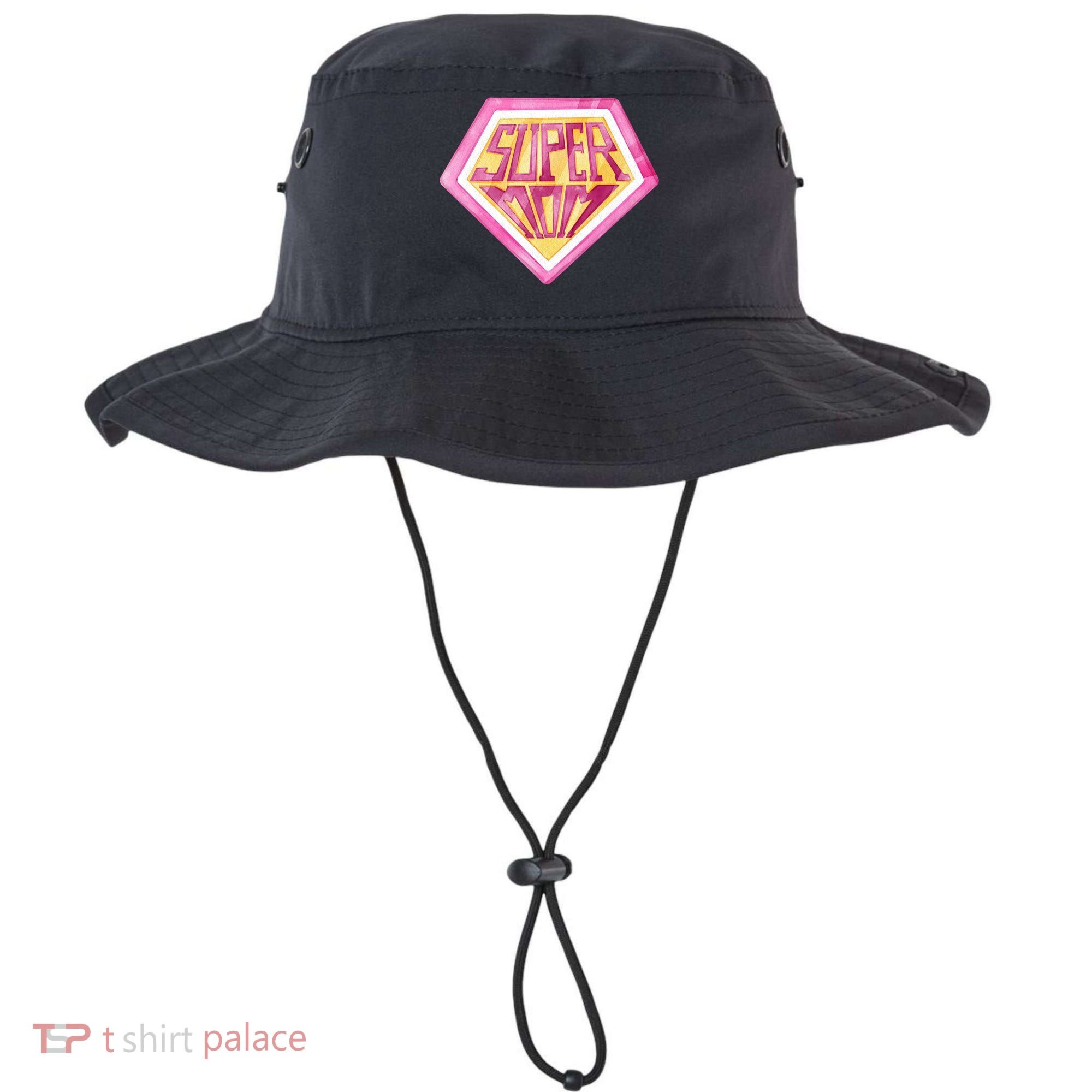 Cute Retro Super Mom Gift For Mother Bucket Hat