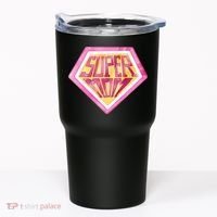 Cute Retro Super Mom Gift For Mother Tumbler thumb 0