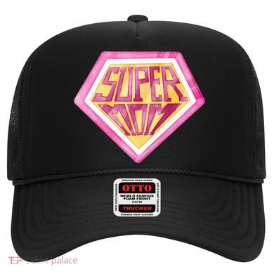 Cute Retro Super Mom Gift For Mother Hat
