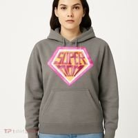 Cute Retro Super Mom Gift For Mother Hoodie thumb 5