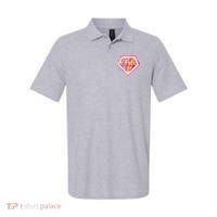 Cute Retro Super Mom Gift For Mother Polo thumb 0